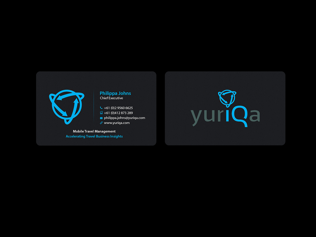 Design de Carte de Visite par Creations Box 2015 pour Yuriqa Pty Ltd | Design #9344810