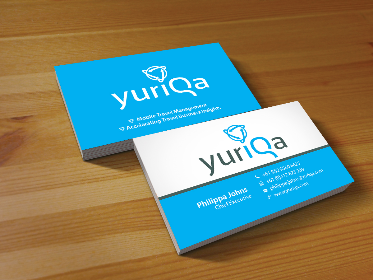 Design de Carte de Visite par Creations Box 2015 pour Yuriqa Pty Ltd | Design #9344812