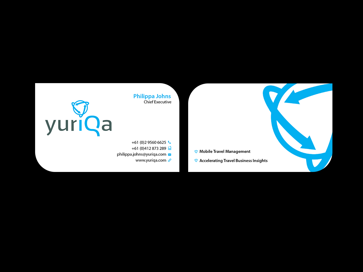Design de Carte de Visite par Creations Box 2015 pour Yuriqa Pty Ltd | Design #9344815