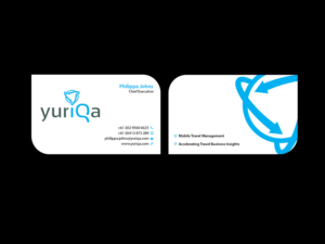 Design de Carte de Visite par Creations Box 2015 pour Yuriqa Pty Ltd | Design : #9344815