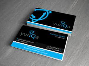 Design de Carte de Visite par Creations Box 2015 pour Yuriqa Pty Ltd | Design : #9344823