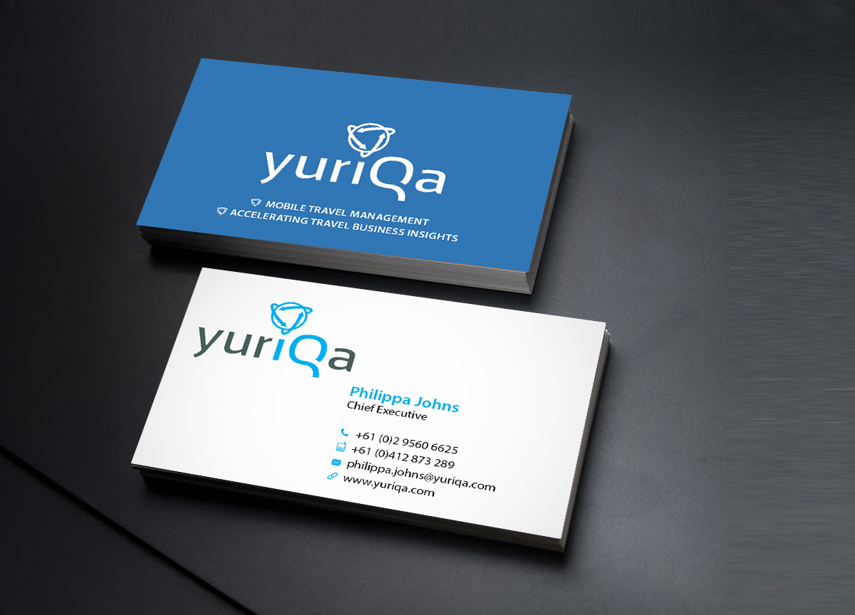 Business Card Design by Creations Box 2015 for Yuriqa Pty Ltd | Design #9344831