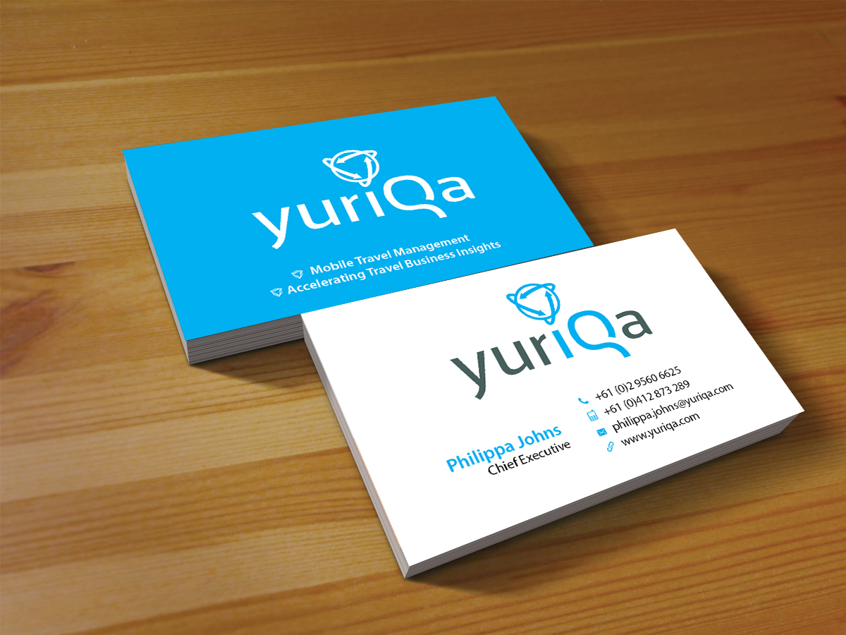 Design de Carte de Visite par Creations Box 2015 pour Yuriqa Pty Ltd | Design #9349396