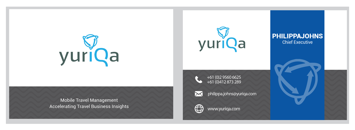 Design de Carte de Visite par Graphicient pour Yuriqa Pty Ltd | Design #9361259