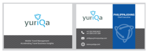 Design de Carte de Visite par Graphicient pour Yuriqa Pty Ltd | Design : #9361259