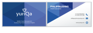 Design de Carte de Visite par Graphicient pour Yuriqa Pty Ltd | Design : #9361261