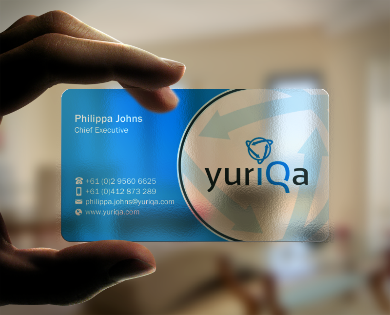 Diseño de Tarjeta de Presentación por Brand aid para Yuriqa Pty Ltd | Diseño #9344459