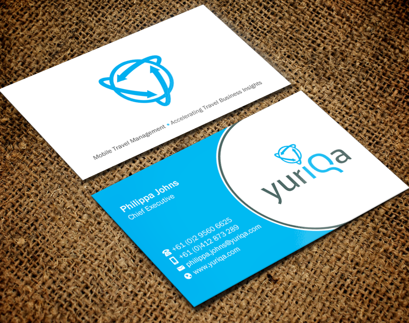 Diseño de Tarjeta de Presentación por Brand aid para Yuriqa Pty Ltd | Diseño #9344460