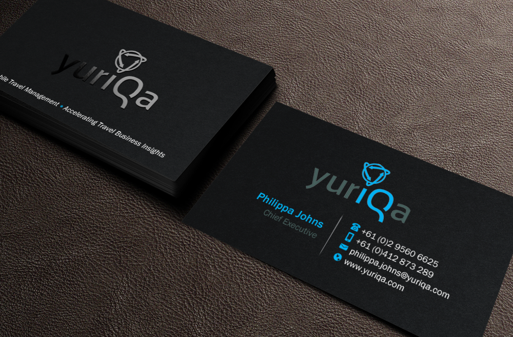 Diseño de Tarjeta de Presentación por Brand aid para Yuriqa Pty Ltd | Diseño #9344472