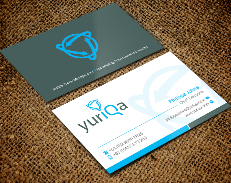 Business Card Design by Brand aid for Yuriqa Pty Ltd | Design #9350200