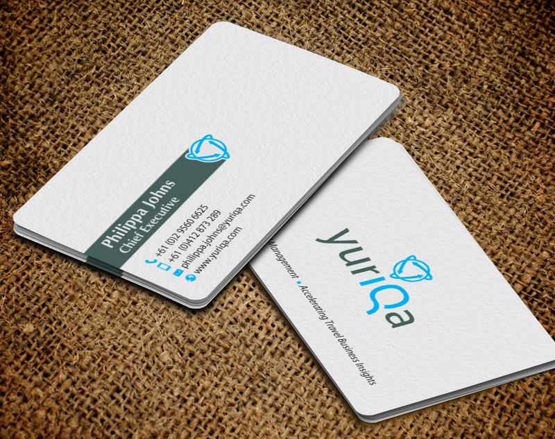 Diseño de Tarjeta de Presentación por chandrayaan.creative para Yuriqa Pty Ltd | Diseño #9344110