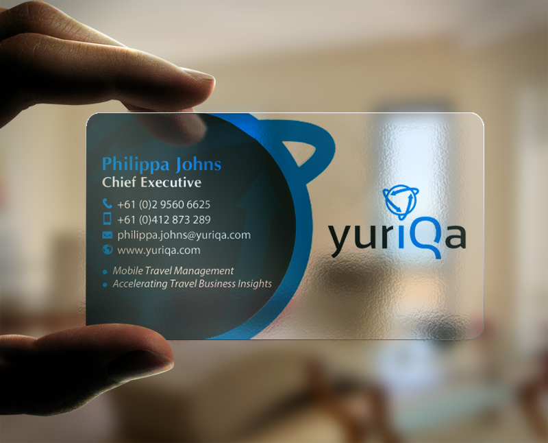 Visitenkarten-Design von chandrayaan.creative für Yuriqa Pty Ltd | Design #9344116