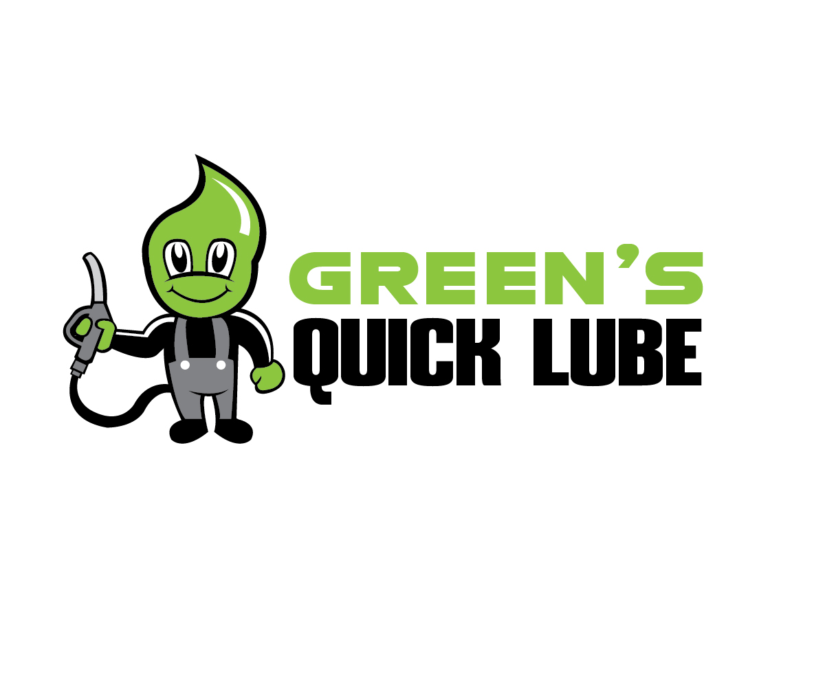 Logo Design by renderman for Greens Quick Lube | Design #9357326