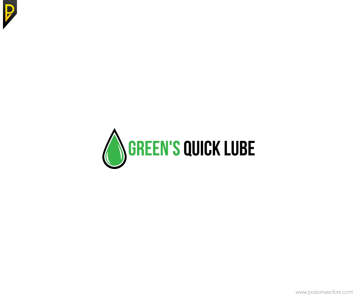 Logo-Design von poisonvectors für Greens Quick Lube | Design #9372604