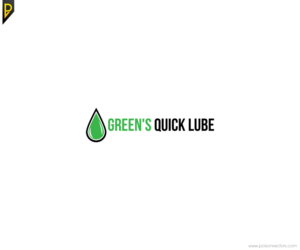 Logo-Design von poisonvectors für Greens Quick Lube | Design: #9372604
