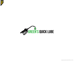 Logo-Design von poisonvectors für Greens Quick Lube | Design: #9372685