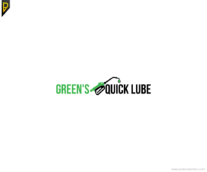 Logo-Design von poisonvectors für Greens Quick Lube | Design: #9372705