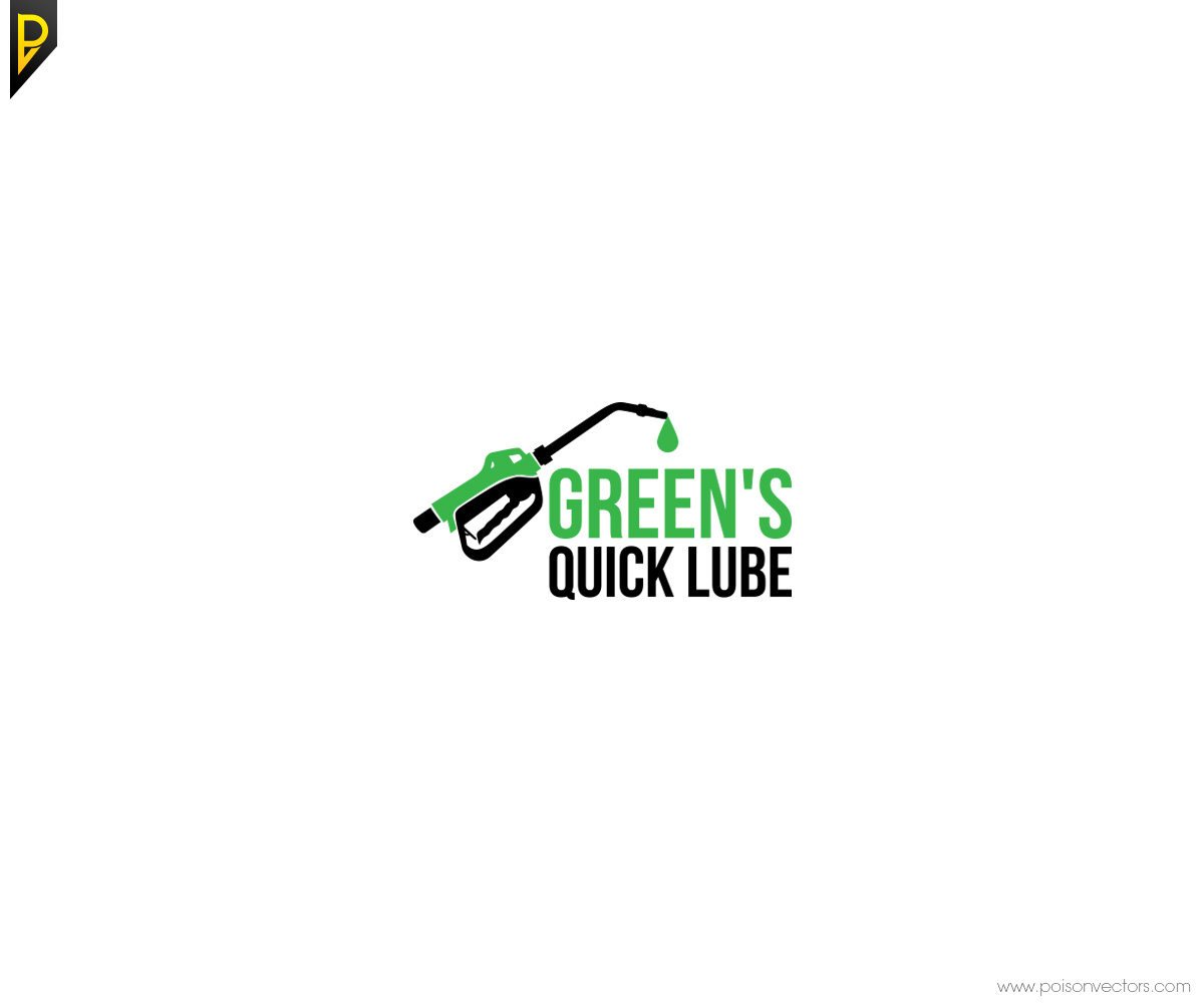 Logo-Design von poisonvectors für Greens Quick Lube | Design #9372727