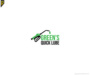 Logo-Design von poisonvectors für Greens Quick Lube | Design: #9372727