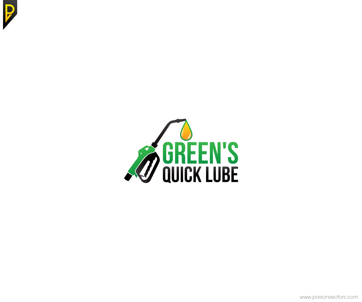 Logo Design by poisonvectors for Greens Quick Lube | Design #9372745