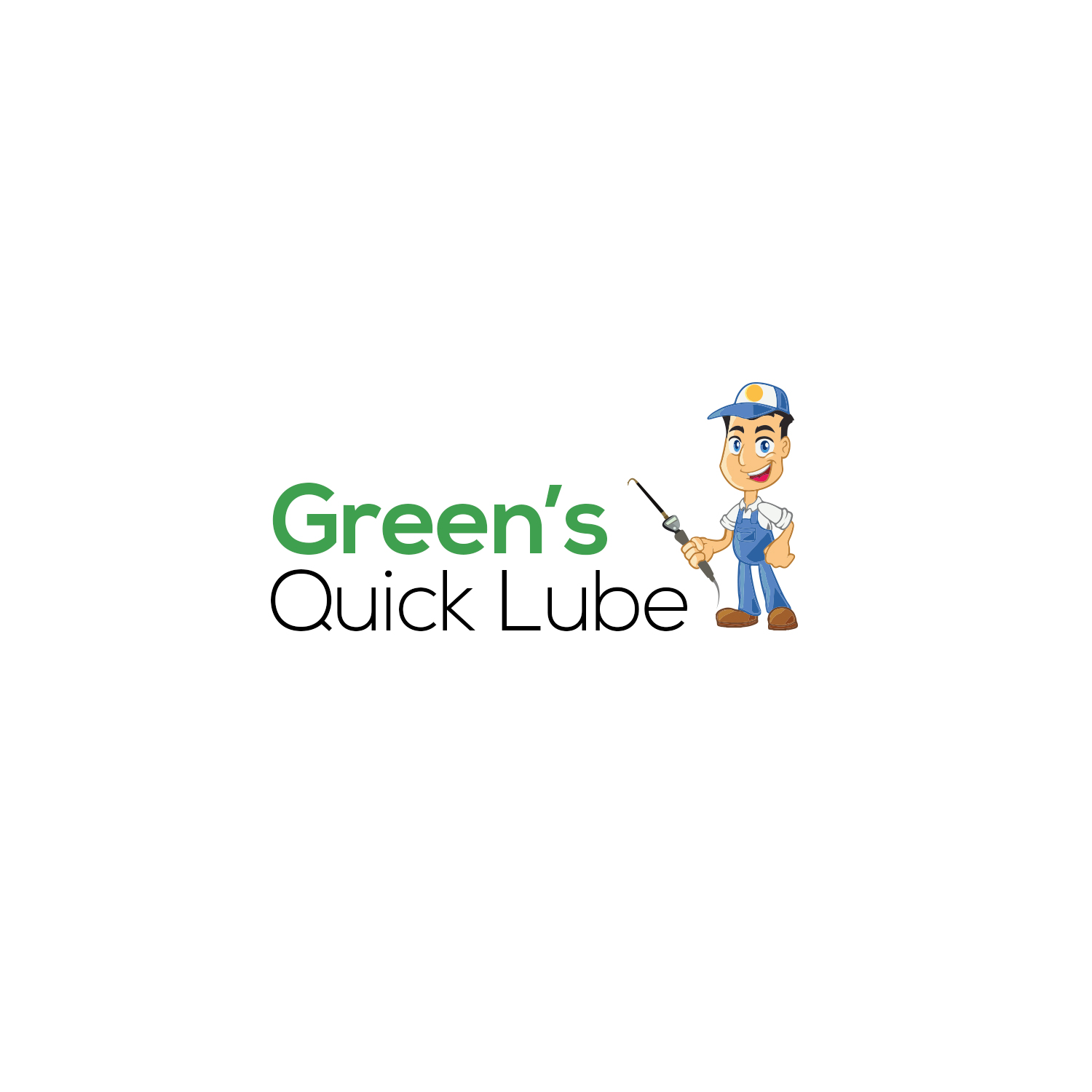 Logo Design by subinps for Greens Quick Lube | Design #9362873