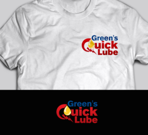 Logo-Design von PointGrfx für Greens Quick Lube | Design: #9349625
