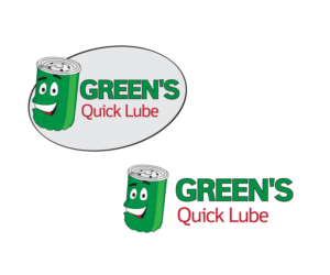 Logo Design by Davaus for Greens Quick Lube | Design #9346310