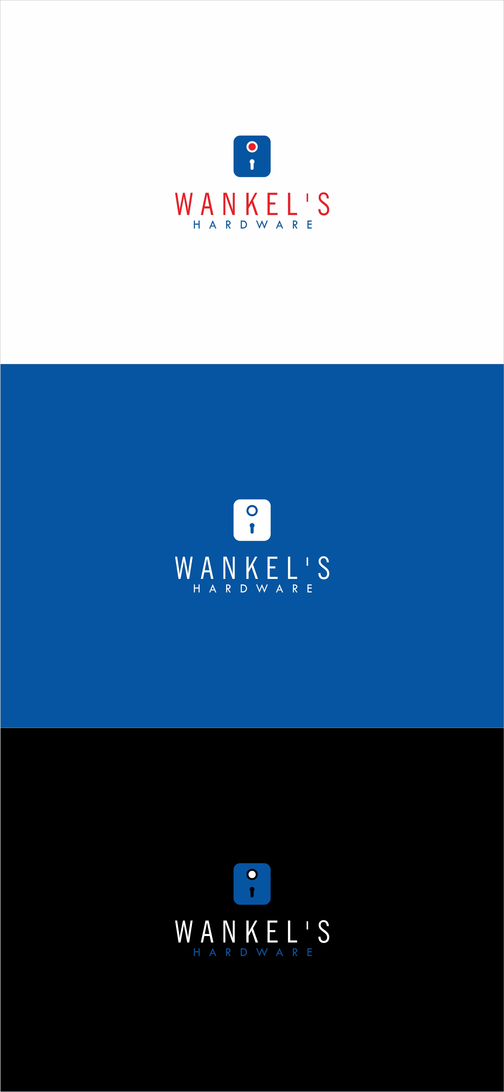 Logo Design by Oxomiya for wankel's hardware | Design #9339003