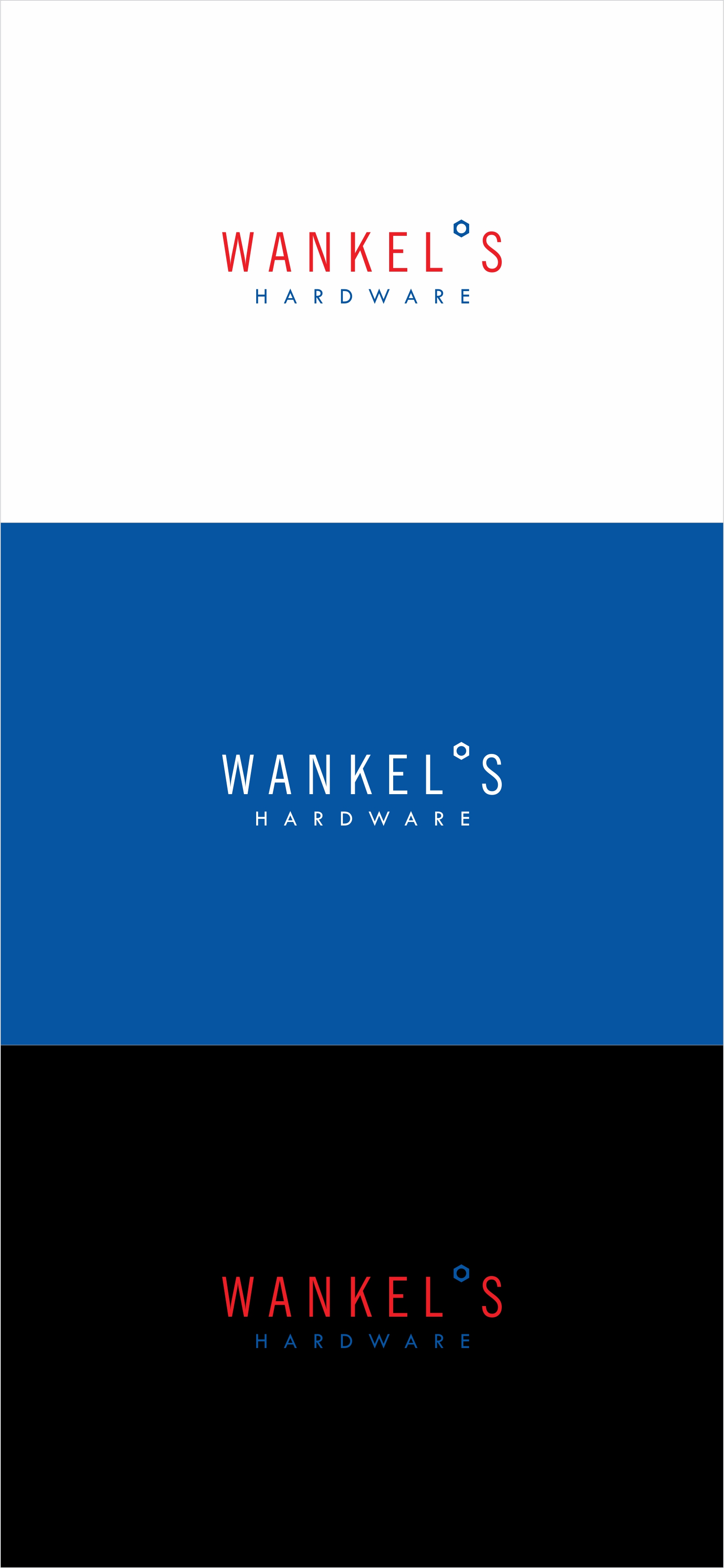 Logo Design by Oxomiya for wankel's hardware | Design #9362280