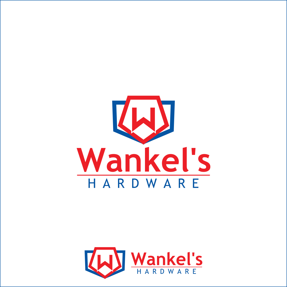 Diseño de Logo por ChinMaya para wankel's hardware | Diseño #9415029