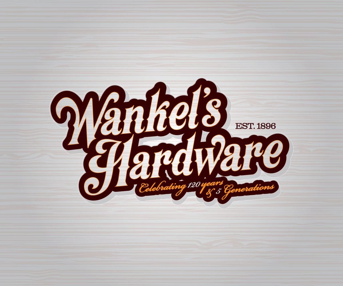 Logo Design by alan manninz for wankel's hardware | Design #9375402