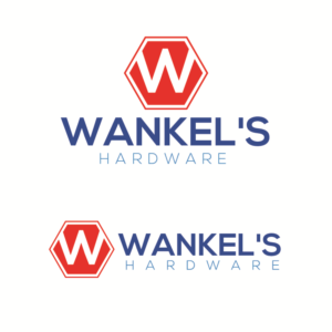 Logo Design by Raheel Saeed for wankel's hardware | Design: #9339266