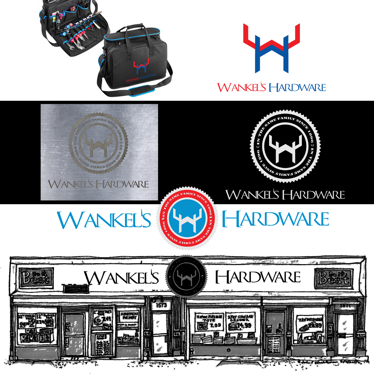 Diseño de Logo por Fouad para wankel's hardware | Diseño #9363746