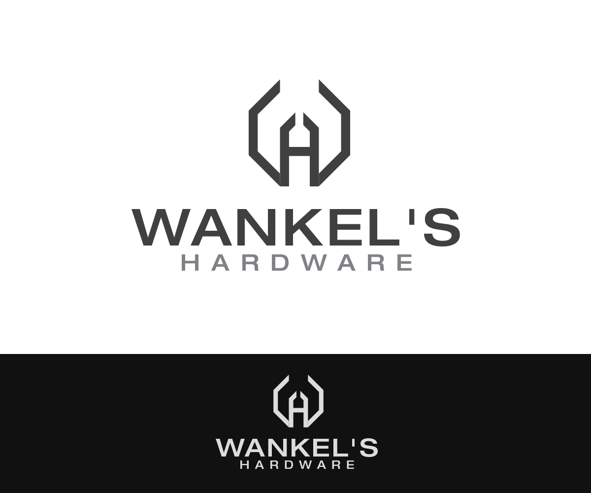 Logo Design by benito for wankel's hardware | Design #9338731