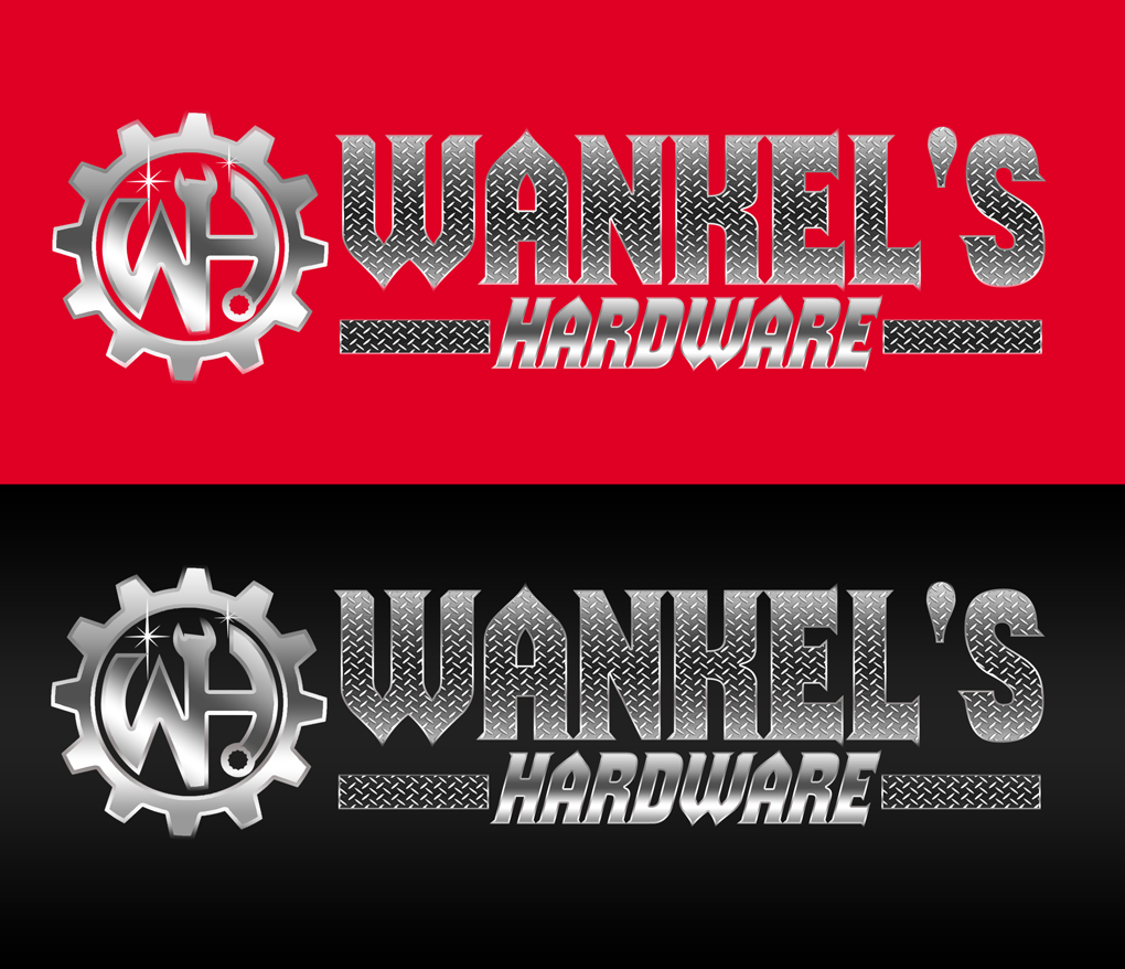 Logo Design by ARtKISTA for wankel's hardware | Design #9340968
