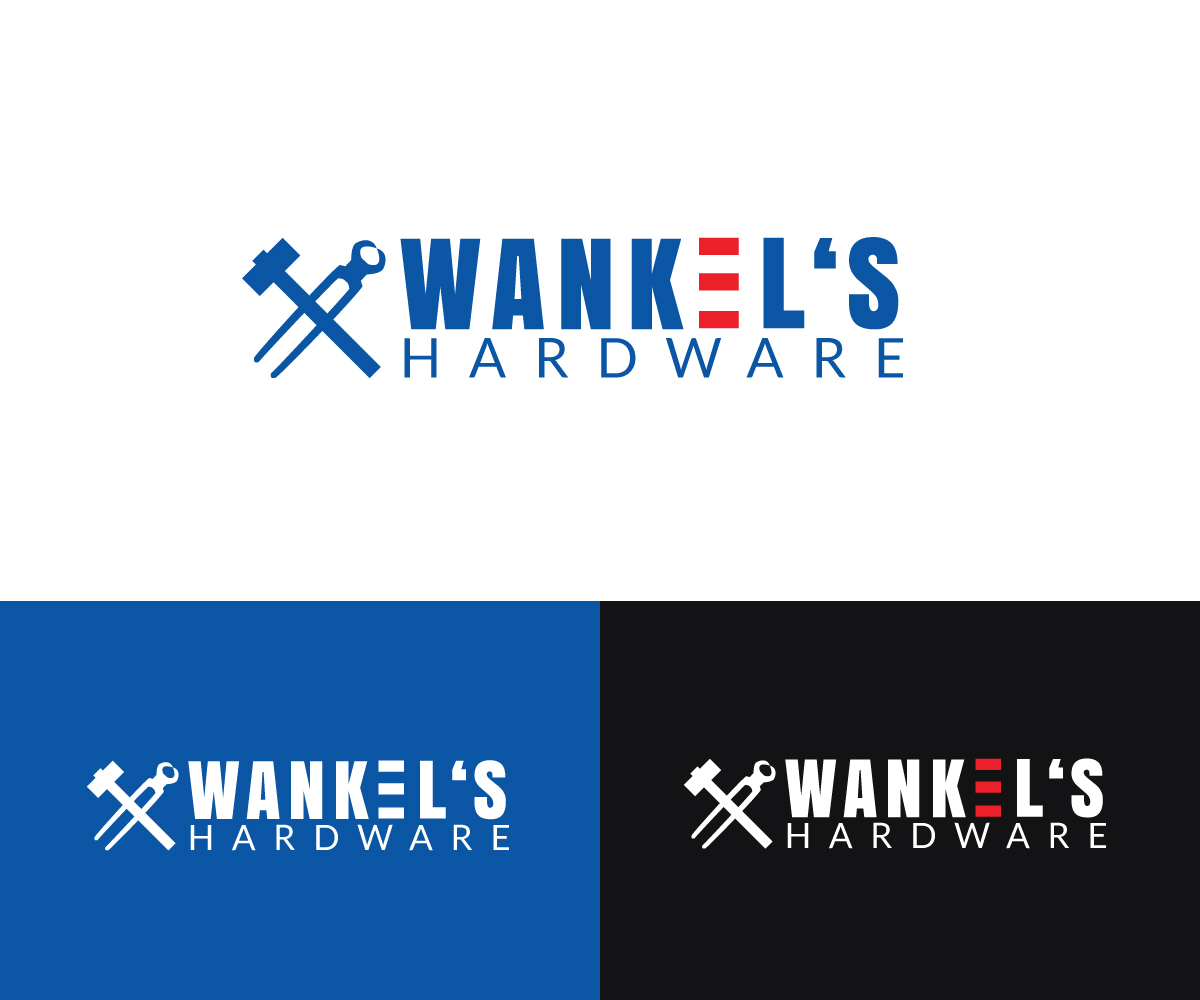 Logo Design by Hana M. for wankel's hardware | Design #9338024