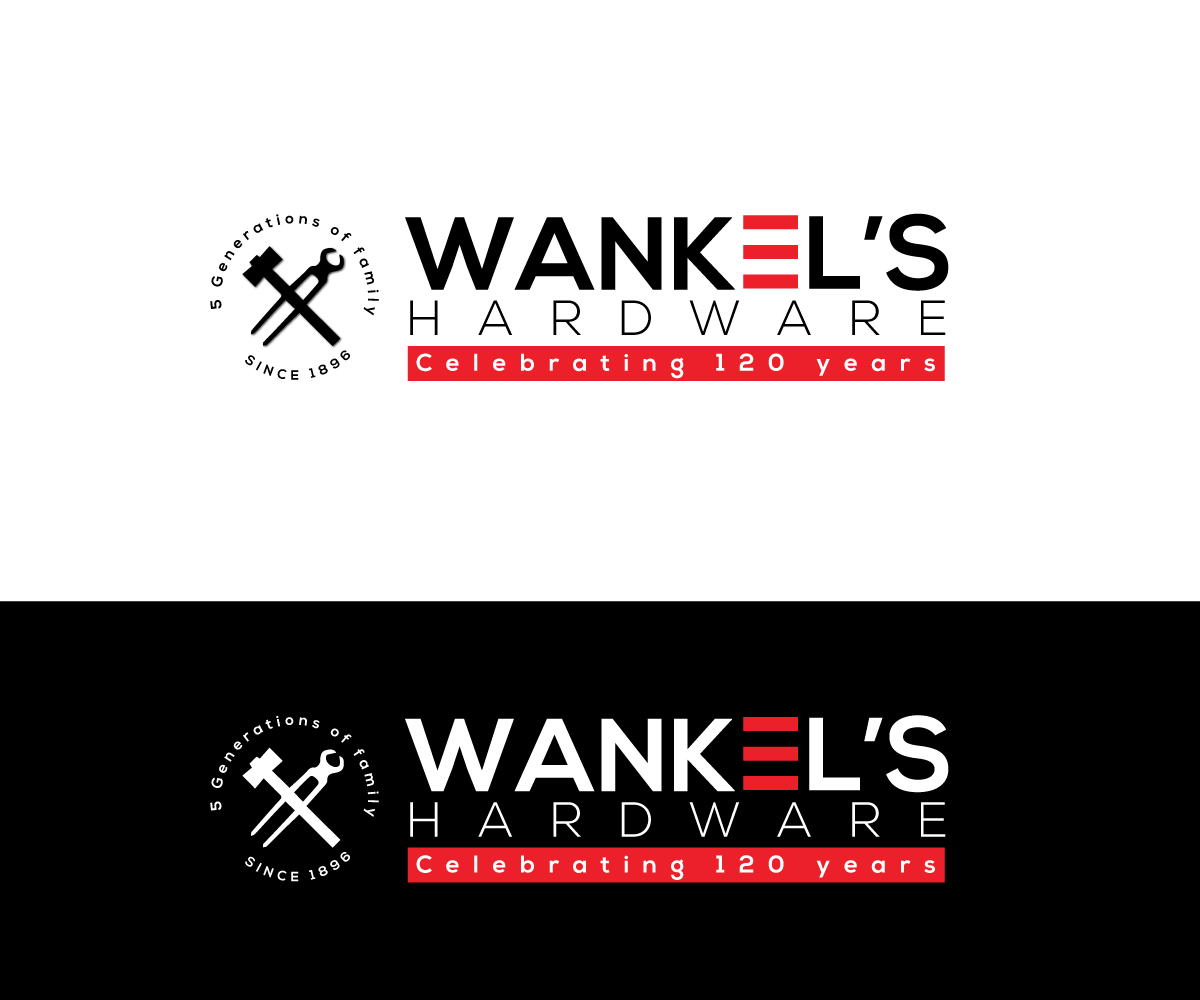 Logo Design by Hana M. for wankel's hardware | Design #9378657