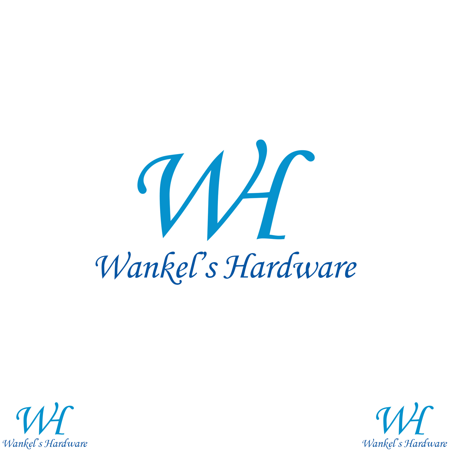 Logo Design by Xiche for wankel's hardware | Design #9340398