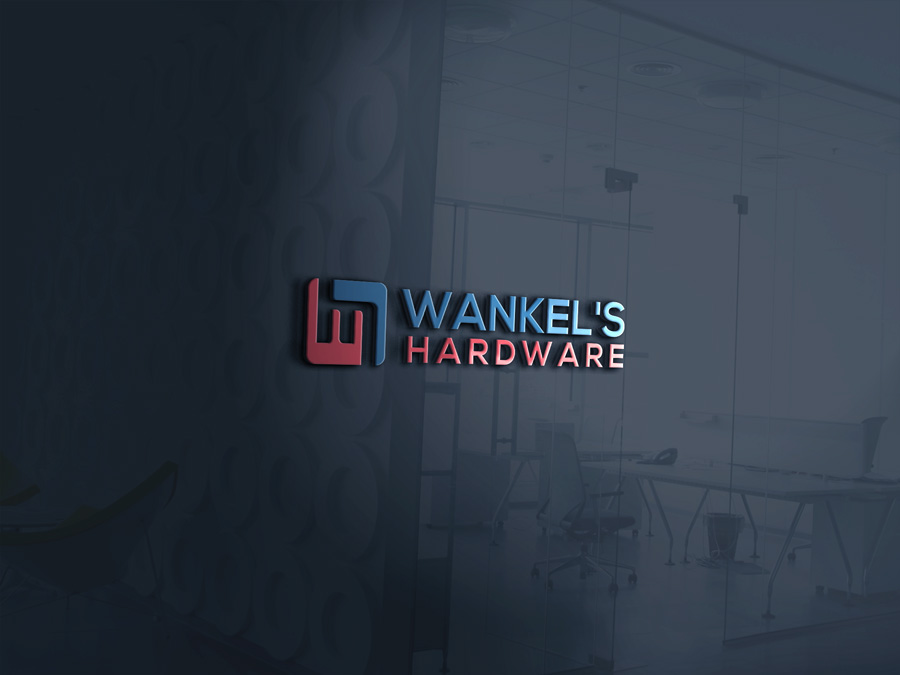Logo Design by OWL for wankel's hardware | Design #9341695