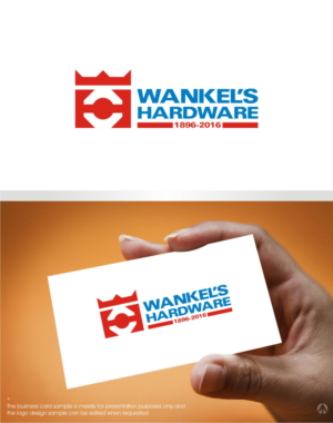Logo Design by MBARO for wankel's hardware | Design: #9433800