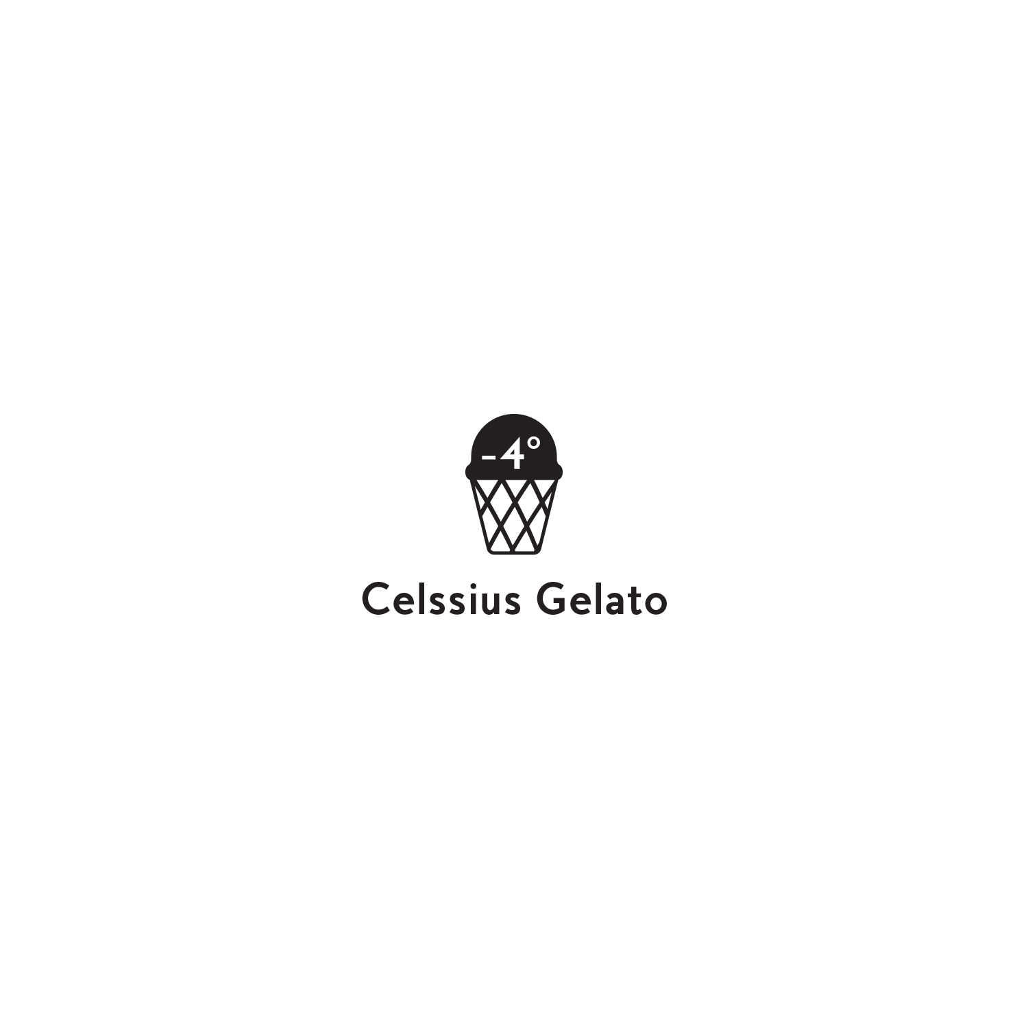 Diseño de Logo por senja para - 4° Celsius Gelato | Diseño #9456885