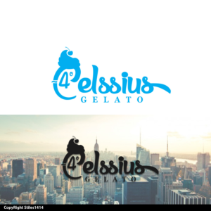 - 4° Celssius Gelato | Logo Design by stiles1414