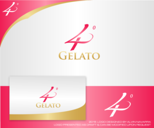 Diseño de Logo por alvinnavarra para - 4° Celsius Gelato | Diseño: #9440503
