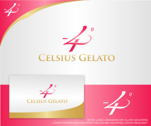 Logo-Design von alvinnavarra für - 4° Celsius Gelato | Design #9441006