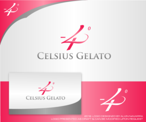 Diseño de Logo por alvinnavarra para - 4° Celsius Gelato | Diseño: #9441008
