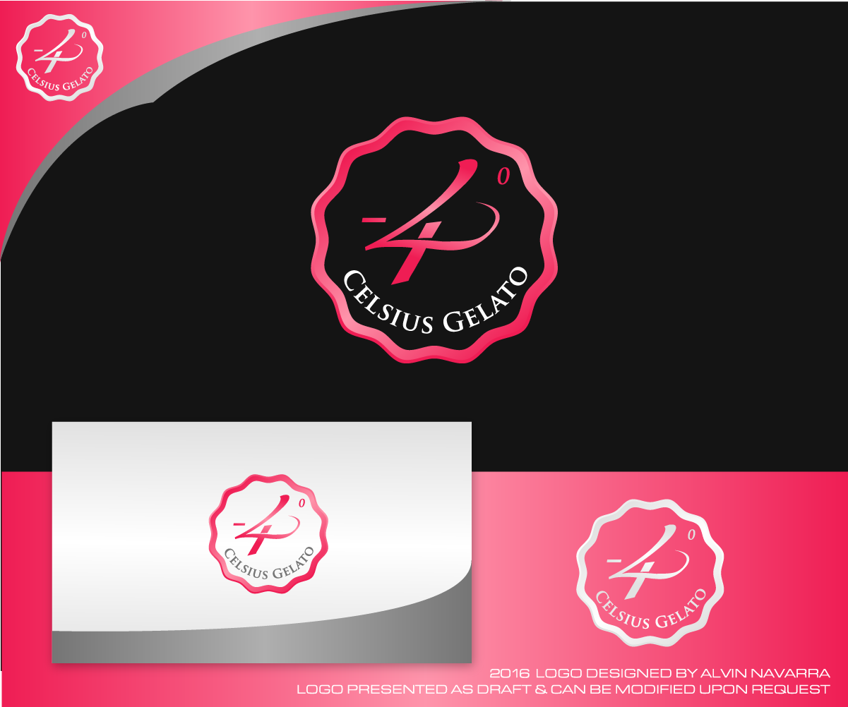 Diseño de Logo por alvinnavarra para - 4° Celsius Gelato | Diseño #9448399