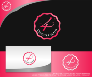 Diseño de Logo por alvinnavarra para - 4° Celsius Gelato | Diseño: #9448400