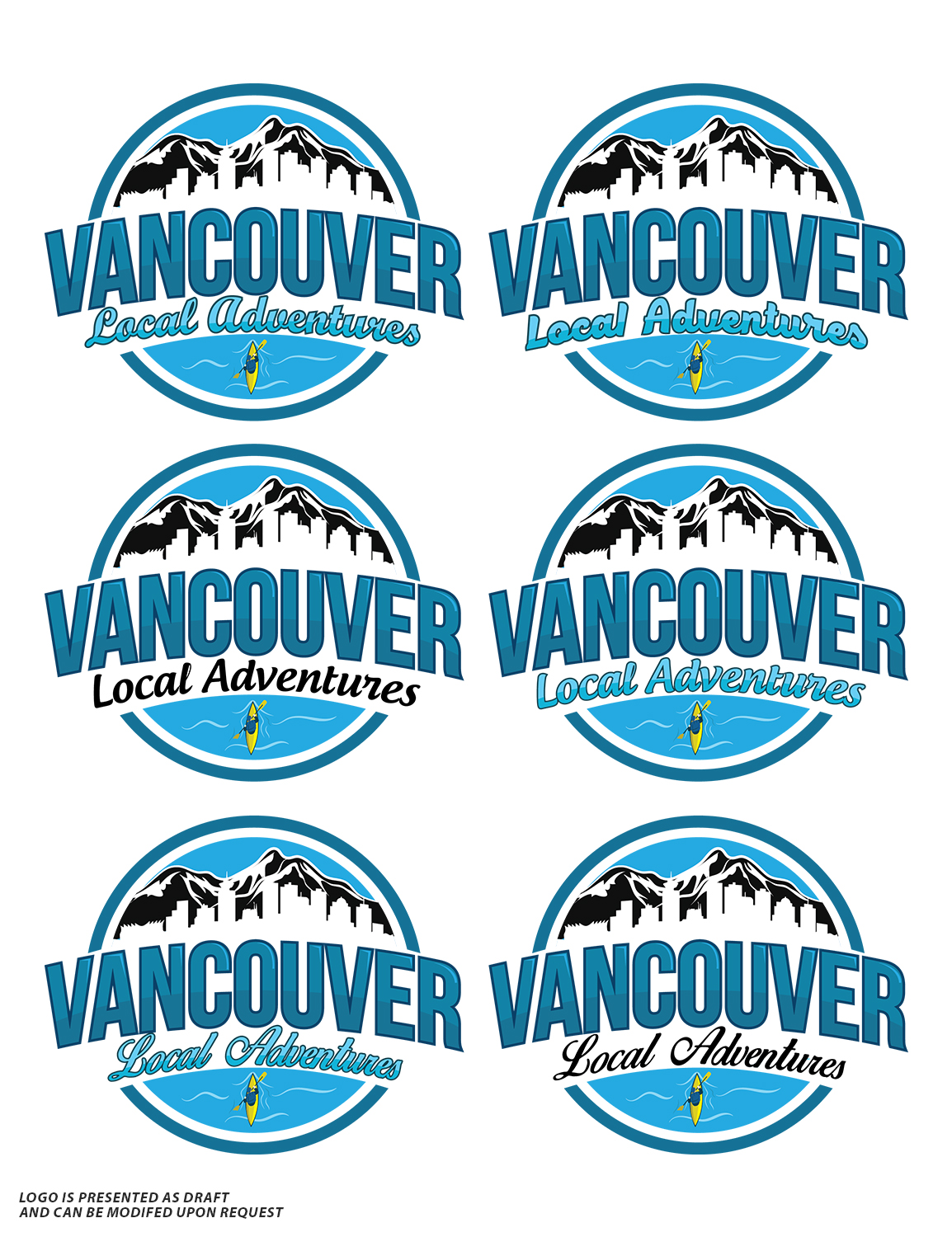 Logo Design by Professor P for Vancouver local adventures  | Design #9376744