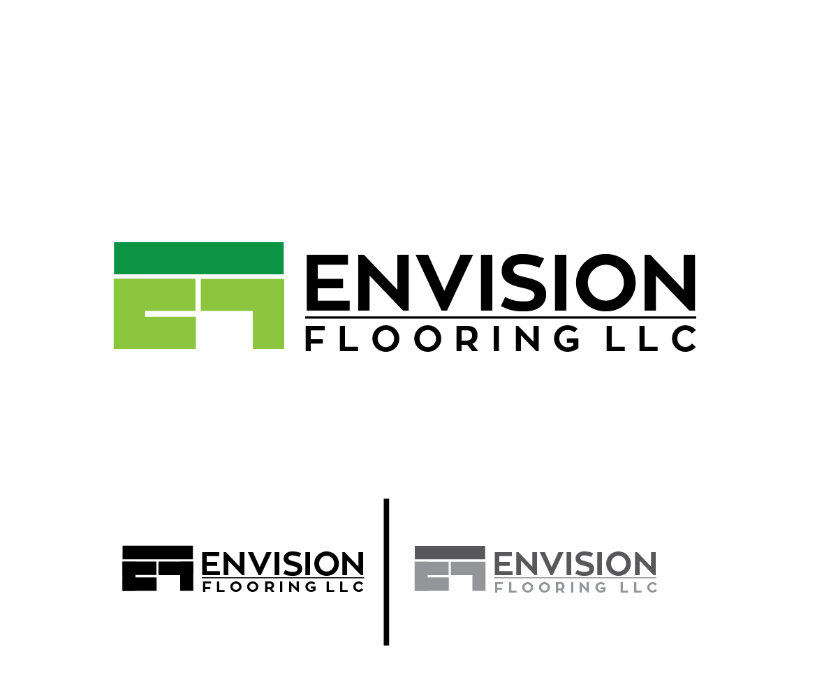 Logo Design by renderman for Envision Flooring LLC | Design #9357700