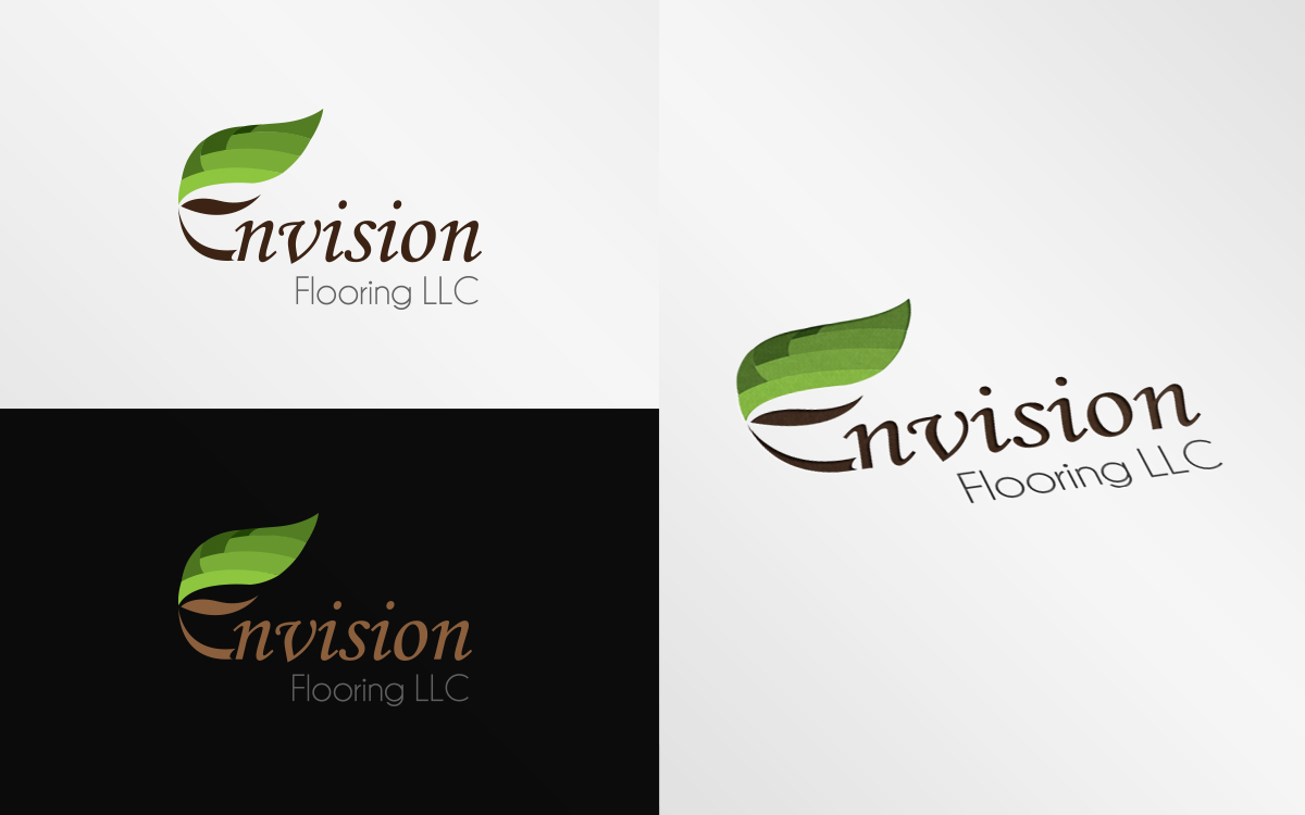 Logo Design by Grafactory for Envision Flooring LLC | Design #9400863
